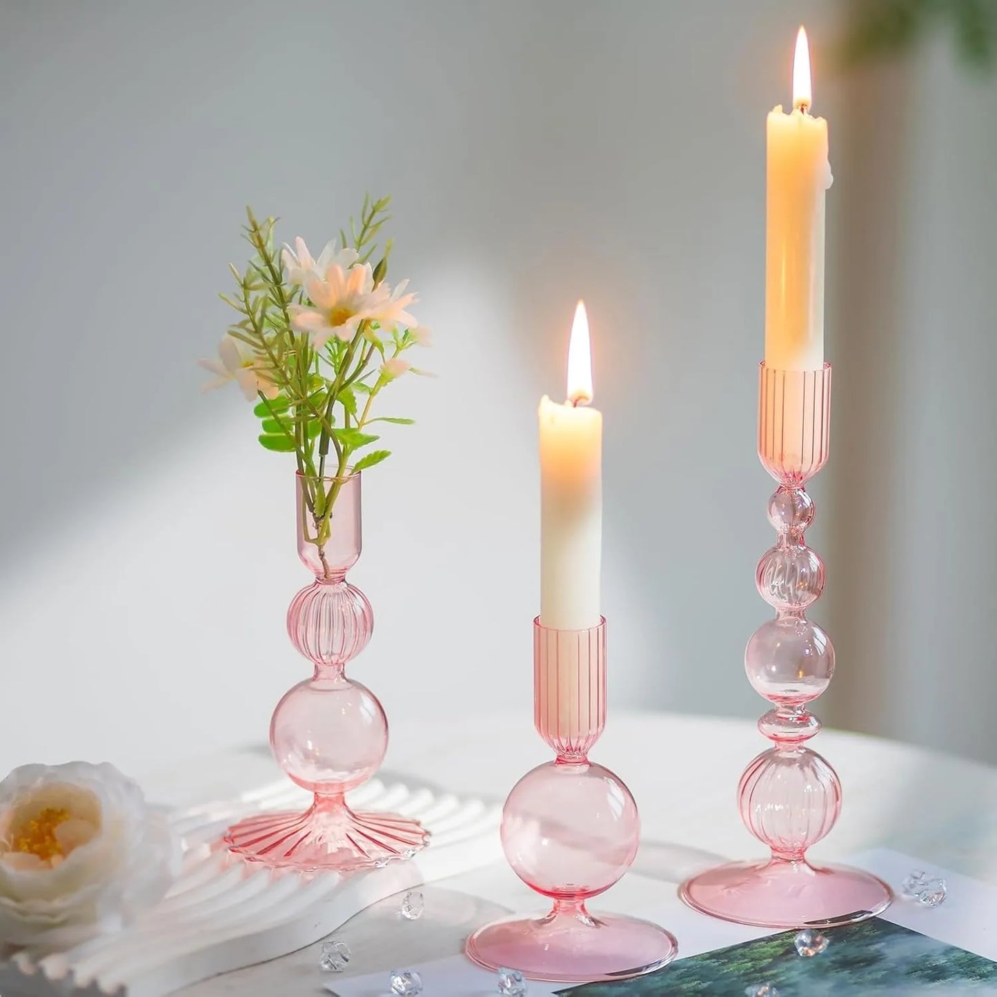 Držač za svijeće Trio Glow Set
