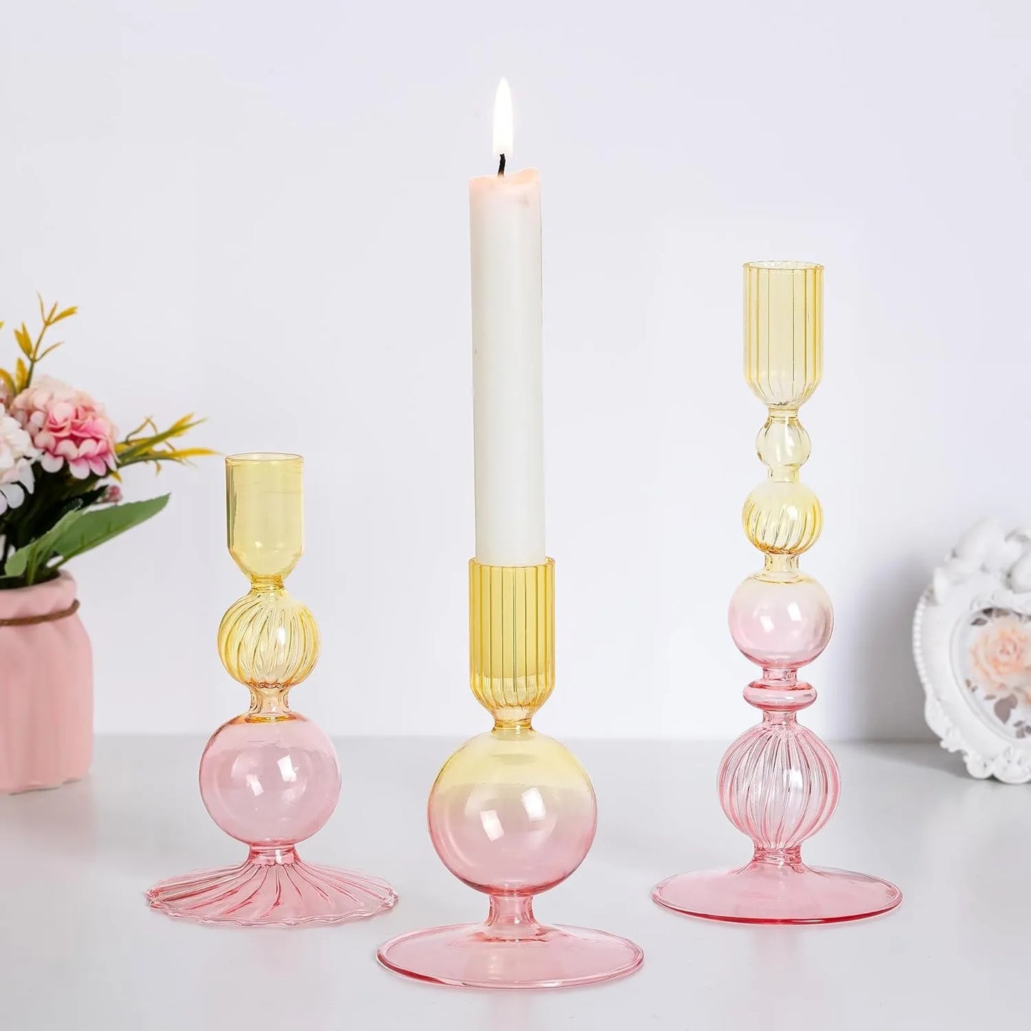 Držač za svijeće Trio Glow Set