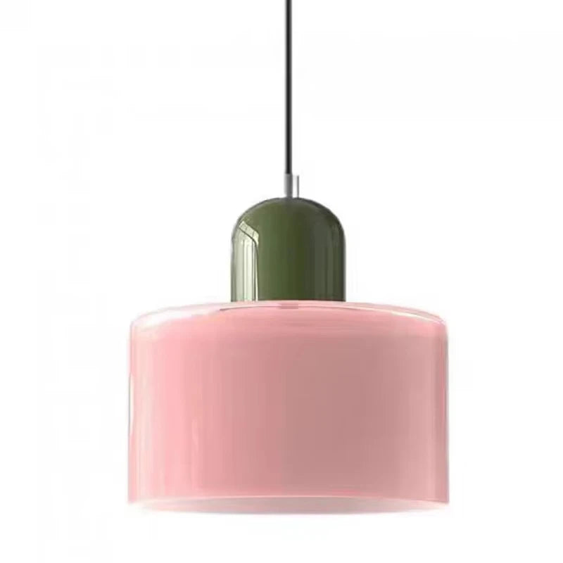 Retro staklena viseća lampa