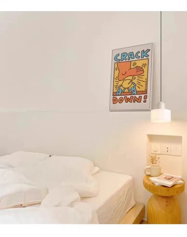 Retro staklena viseća lampa
