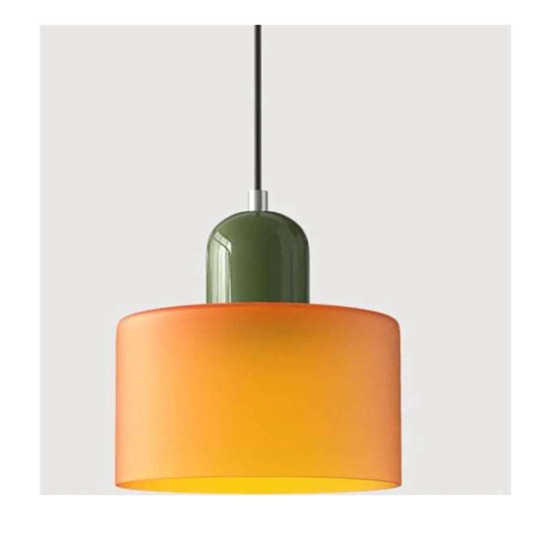 Retro staklena viseća lampa